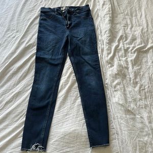 A&F ultra high rise skinny jeans